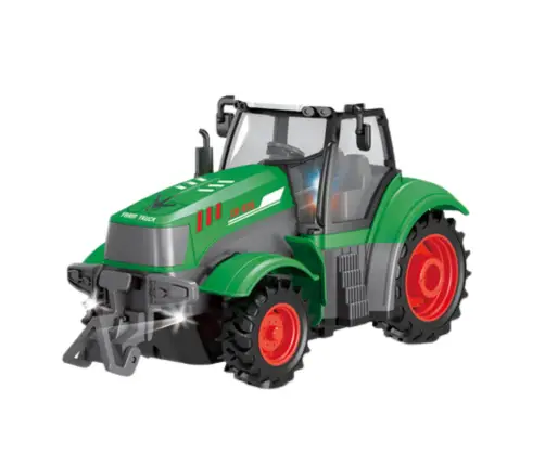 Remote Controlled RC Agricultural Tractor Green 1:24