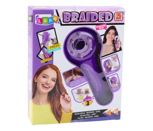 Hair Beauty Set Braiding Machine Threads Elastics Beads