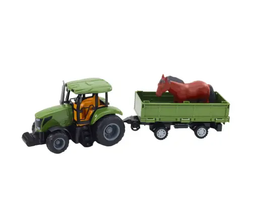 RC Remote Controlled Tractor With Trailer And Horse Set