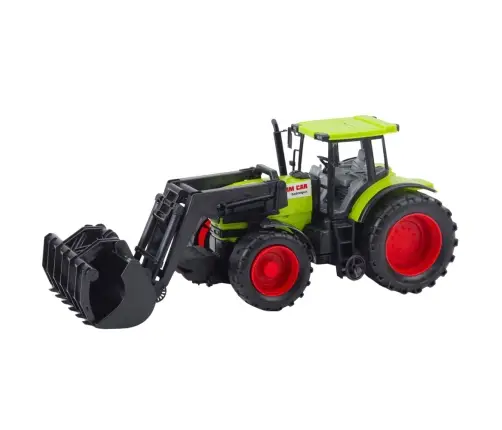 Tractor Agricultural Vehicle Farmer With Grapple Green