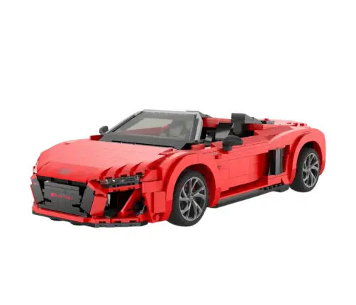 AutoRC Building Blocks 1:14 Audi R8 Spyder 1440 Elements Rastar 93800