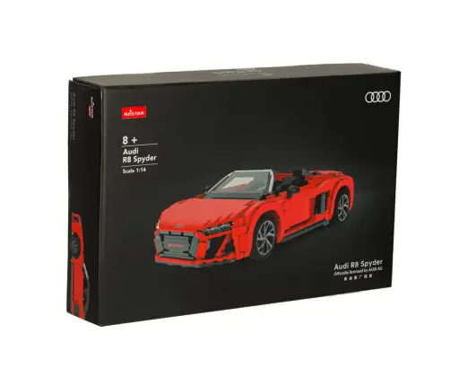 AutoRC Building Blocks 1:14 Audi R8 Spyder 1440 Elements Rastar 93800