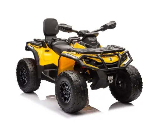 Elektriskais kvadracikls bērniem Can Am Outlander 4x4 DK-CA005 Yellow