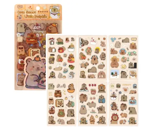 Capybara Sticker Set For Personalizing Decoration 110pcs.