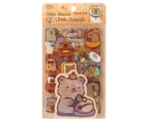 Capybara Sticker Set For Personalizing Decoration 110pcs.
