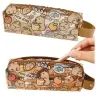 Small School Pencil Case Kit Capybara Transparent 19cm