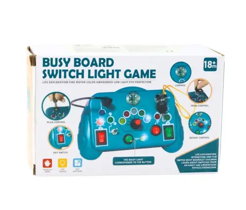 Sensory Toy Interactive Pad 13 Activities Blue
