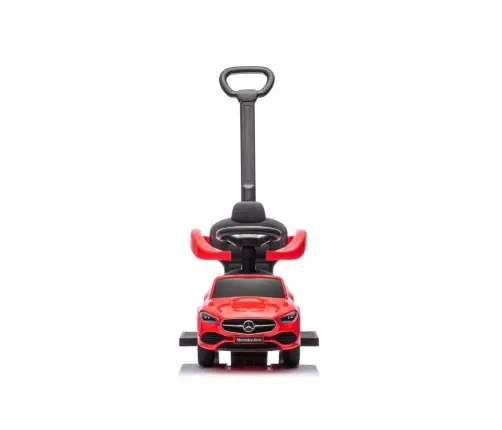 Машина каталка с ручкой Mercedes 3in1 Red
