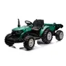 Bērnu elektriskais traktors ar piekabi HC-306 Dark Green