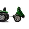 Bērnu elektriskais traktors ar piekabi HC-306 Light Green