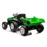 Bērnu elektriskais traktors ar piekabi HC-306 Light Green