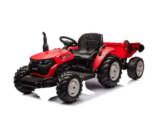 Bērnu elektriskais traktors ar piekabi HC-306 Red