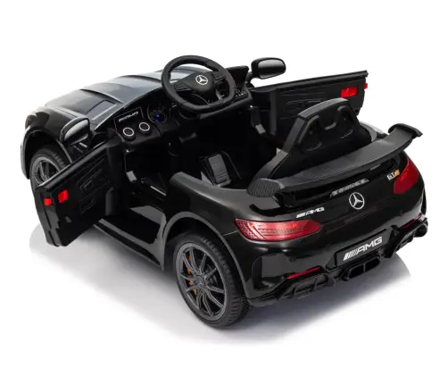 Vienvietīgs elektromobilis Mercedes GTR Black