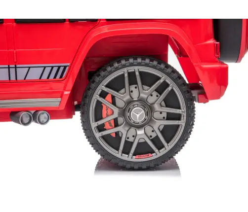 Vienvietīgs elektromobilis Mercedes G63 Red