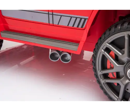 Vienvietīgs elektromobilis Mercedes G63 Red