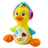 Interactive Musical Duck for Toddlers Moves Lights Yellow