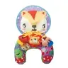 Baby Support Pillow Rustling Mat with Fox Pendants