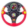 Interactive Steering Wheel For Kids Lights Sounds Vibrations Red