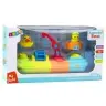Bath Toy Ship Boat Colorful Crane Hook Duck Turtle