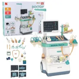 Doctor's Kit Medical Accessories X-ray ECG Lights Sounds 26 pcs.