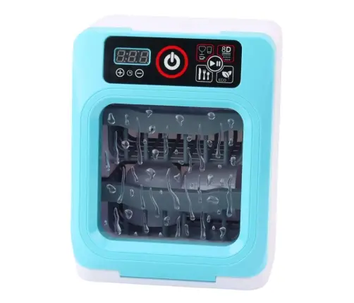 Toy Dishwasher For Kids Dishes Blue
