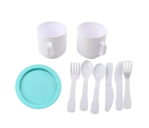 Toy Dishwasher For Kids Dishes Blue