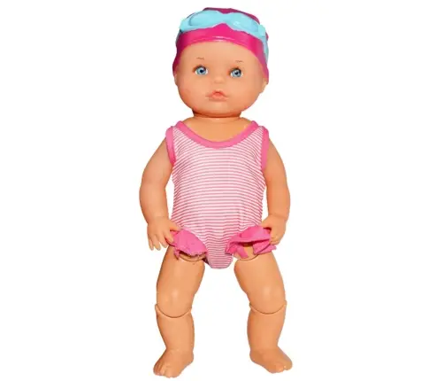 Baby Doll Floating Bath Moves Limbs Pink Outfit