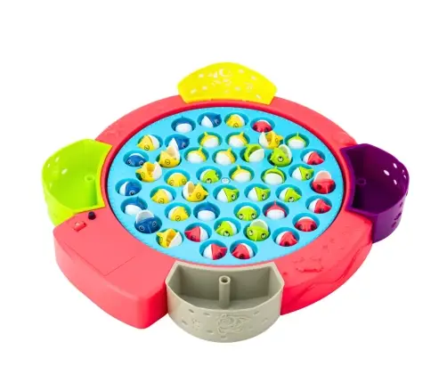 Interactive Arcade Game Battery Operated Fishing Pink