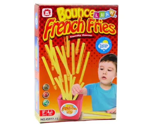 Family Arcade Game Flying Fries Jumping