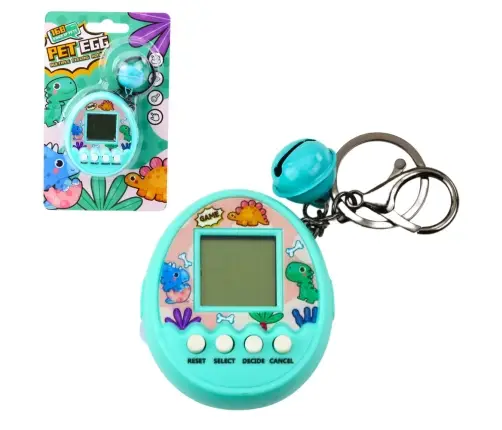 Tamagotchi Pet Egg Electronic Game 168 Animals Keychain With Bell