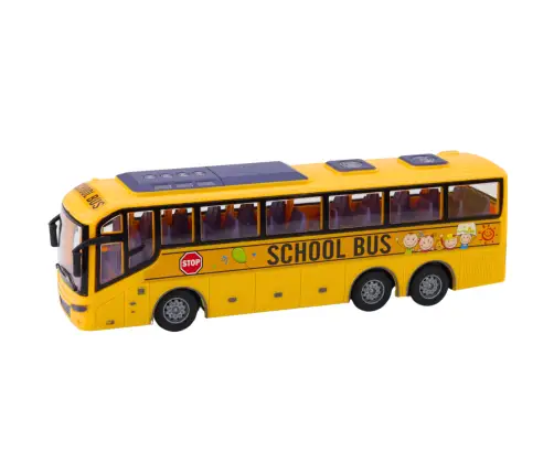 RC School Bus 1:30 Remote Controlled Lights Yellow