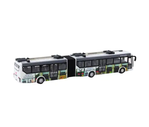 Remote Controlled City Trolleybus RC Lights Public Transport