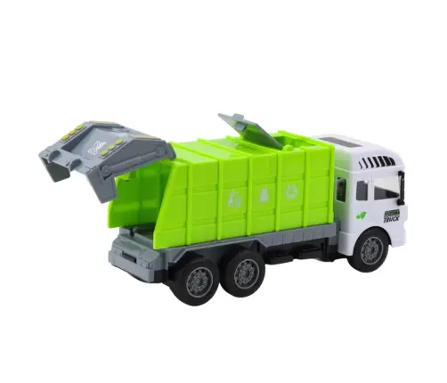 RC Garbage Truck Remote Controlled Light Green 1:24