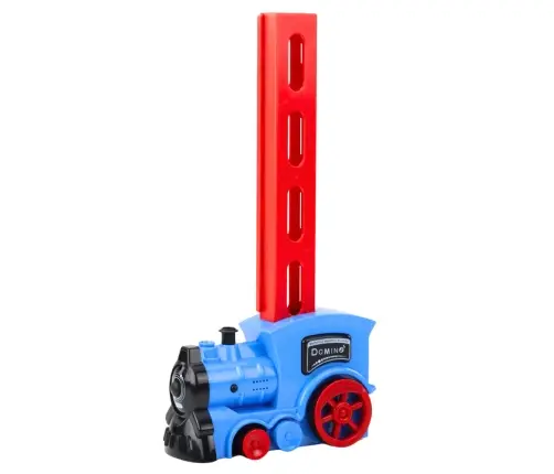 Electric Locomotive Battery Operated Domino Blocks Water Steam 80pcs