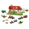 Farm Barn Tractors Figures Animals Set 42 pcs.