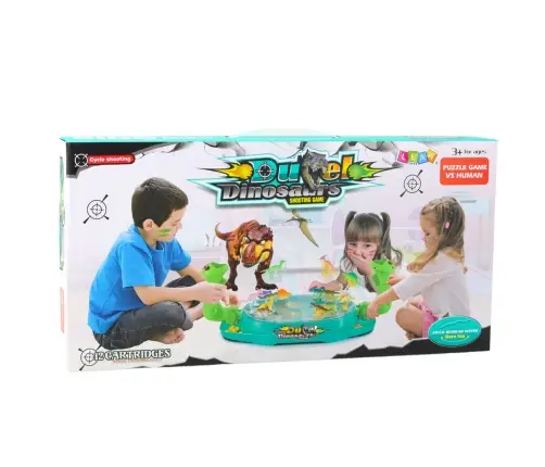 Arcade Game Ballsaurs Knocking Down Dinosaurs Shooting