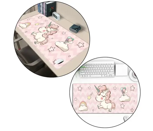 Keyboard Desk Pad With Unicorn Rubber 80 x 30cm