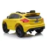 Bērnu elektroauto Ford Focus RS Yellow