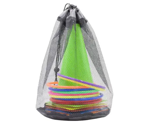 Sports Set For Arcade Games Cones Hoops Bags 29pcs