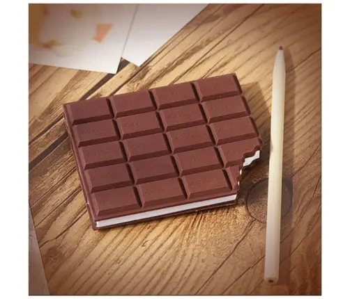 Notebook School Office Chocolate Lineless Scented Brown