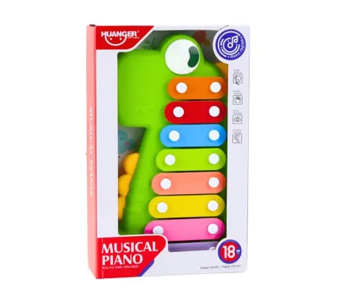 Cymbals Musical Instrument for Toddlers 8 Tiles Dinosaur Green Cymbals Musical Instrument for Toddlers 8 Tiles Dinosaur Green