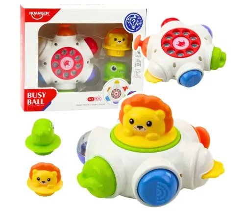 Interactive Toy For Toddlers UFO With Lion and Crocodile For Interactive Toy For Toddlers UFO With Lion and Crocodile For