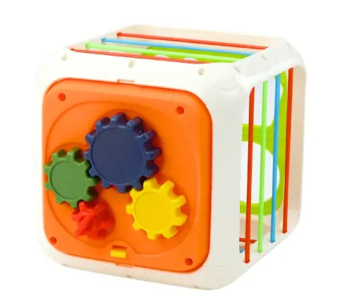Sensory Cube Educational For Children Sorter Flexible Span Colored
