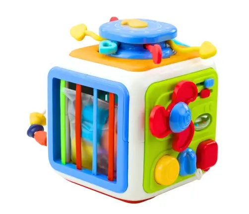 Interactive Cube Sorter Educational Sensory Sounds Colorful