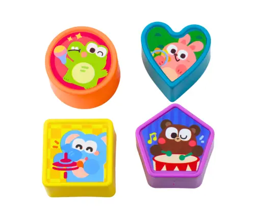 Interactive Cube Sorter Educational Sensory Sounds Colorful