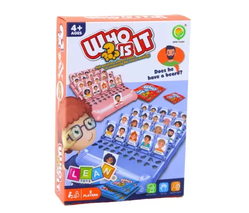 Family Game Logic Guess Who? Mini Travel 2 Boards