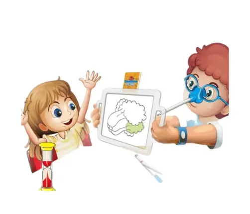 Family Game Charades Draw and Guess the Picture Nose Painting