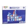 Magnetic Space Windows Construction Blocks 58 pcs.
