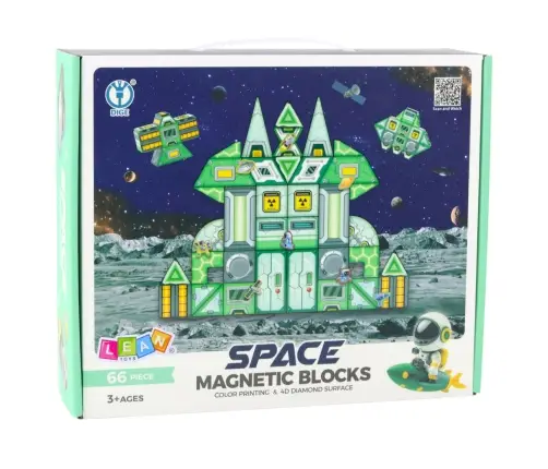 Magnetic Blocks Space Space Station 4D 66pcs Magnetic Blocks Space Space Station 4D 66pcs