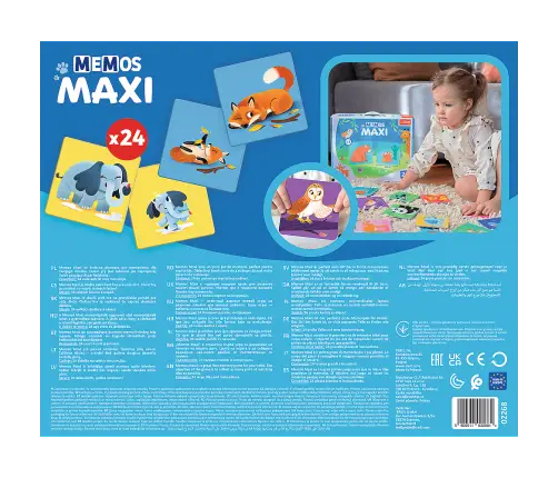 Memos Maxi Animals and Their Babies Trefl 02268